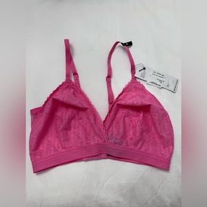 NWT DKNY pink bralette